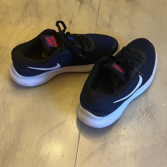 Womens Nike Flex Experience RN 7 Blue/Pink Running Sneakers Size 8 - Picture 4 of 6